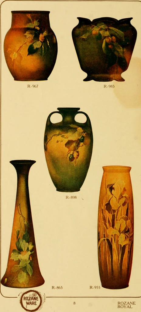 An illustration from Rozane ware., 1905, leaf 11