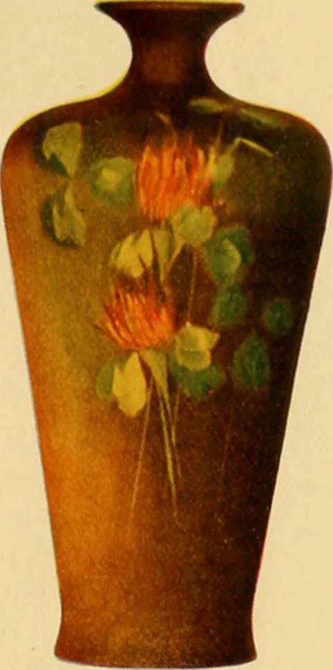 An illustration from Rozane ware., 1905, leaf 12