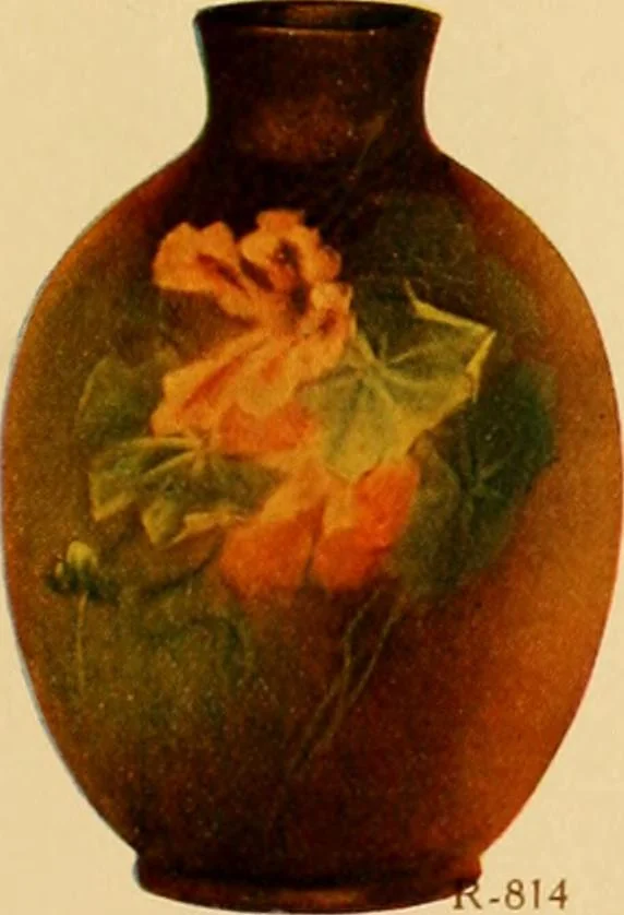 An illustration from Rozane ware., 1905, leaf 12