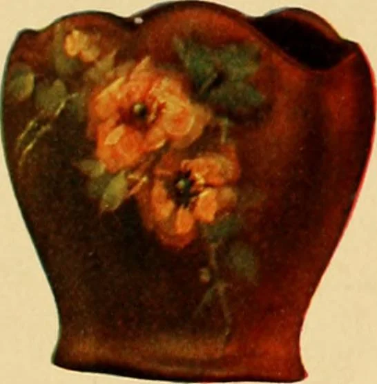 An illustration from Rozane ware., 1905, leaf 18