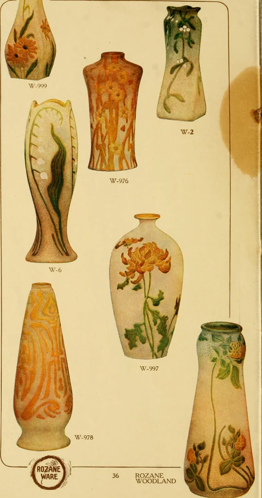 An illustration from Rozane ware., 1905, leaf 39