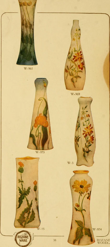 An illustration from Rozane ware., 1905, leaf 41