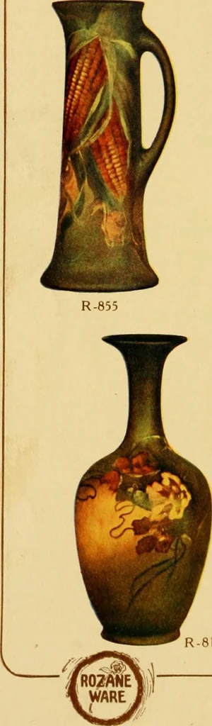 An illustration from Rozane ware., 1905, leaf 9
