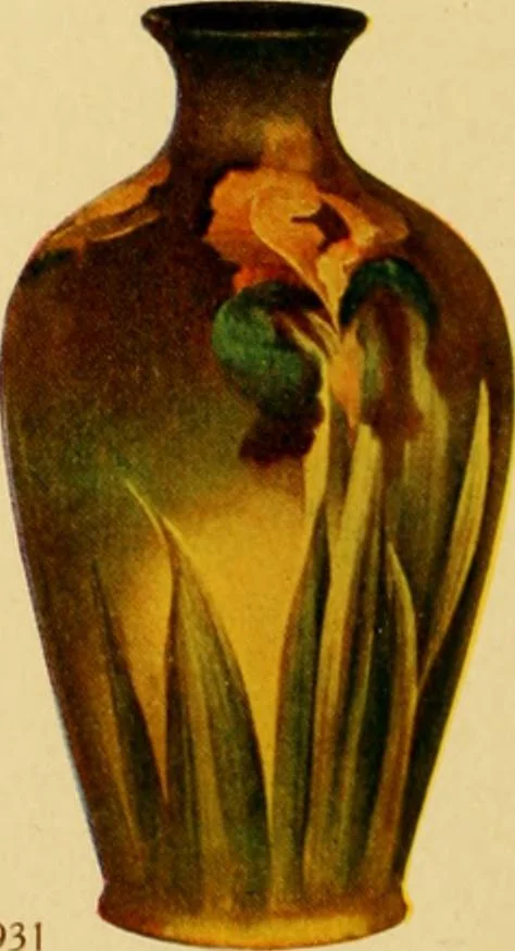 An illustration from Rozane ware., 1905, leaf 9