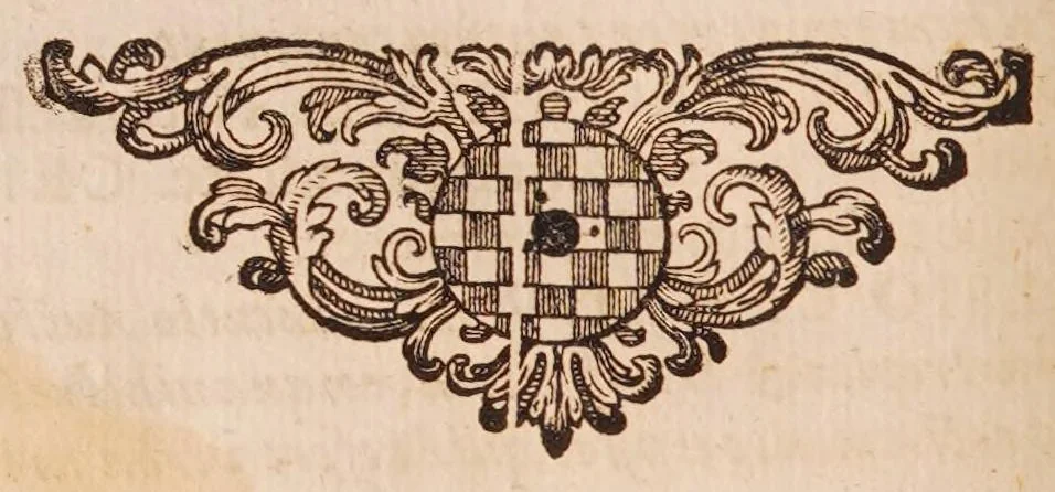 An illustration from R.P. Athanasii Kircheri ... Iter extaticum coeleste, quo mundi opificium, id est, coelestis expansi, siderumq; tam erratium, quàm fixorum natura, vires, proprietates, singulorumq; compositio & structura, ab infimo telluris globo, usq; ad ultima mundi confinia, per ficti raptus integumentum explorata, novâ hypothesi exponitur ad veritatem, interlocutoribus Cosmiele et Theodidacto, 1660, leaf 558