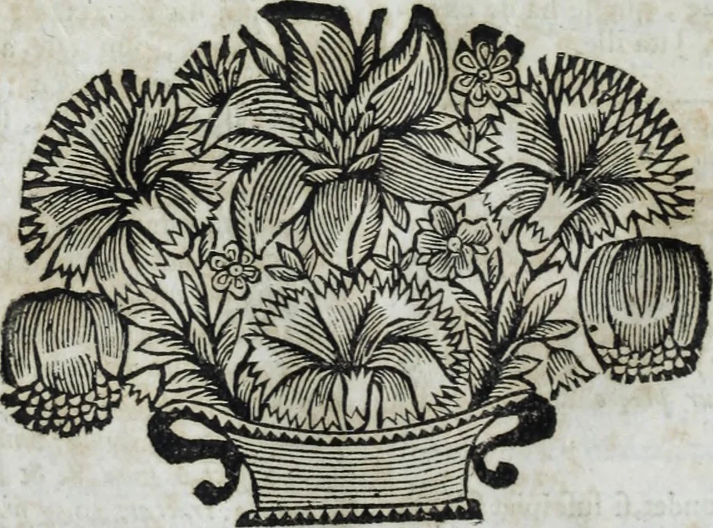 An illustration from R.P.D. Antoninus Diana Panormitanus ... Coordinatus, seu, Omnes resolutiones morales : eius ipsissimis verbis ad propria loca, & materias fideliter dispositae, ac distributae .., 1680, leaf 185