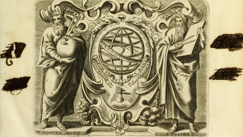 An illustration from R.P.D. Antoninus Diana Panormitanus ... Coordinatus, seu, Omnes resolutiones morales : eius ipsissimis verbis ad propria loca, & materias fideliter dispositae, ac distributae .., 1680, leaf 4