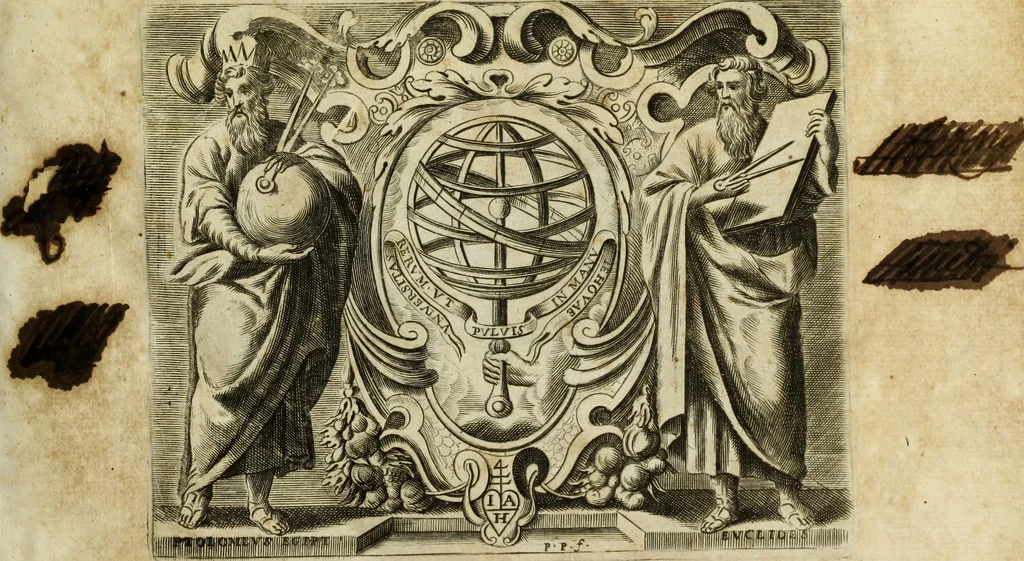 An illustration from R.P.D. Antoninus Diana Panormitanus ... Coordinatus, seu, Omnes resolutiones morales : eius ipsissimis verbis ad propria loca, & materias fideliter dispositae, ac distributae .., 1680, leaf 4
