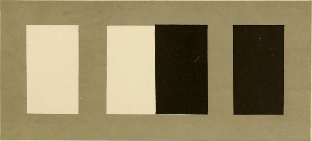 An illustration from Répertoire de couleurs pour aider à la détermination des couleurs des fleurs, des feuillages et des fruits, 1905, leaf 40