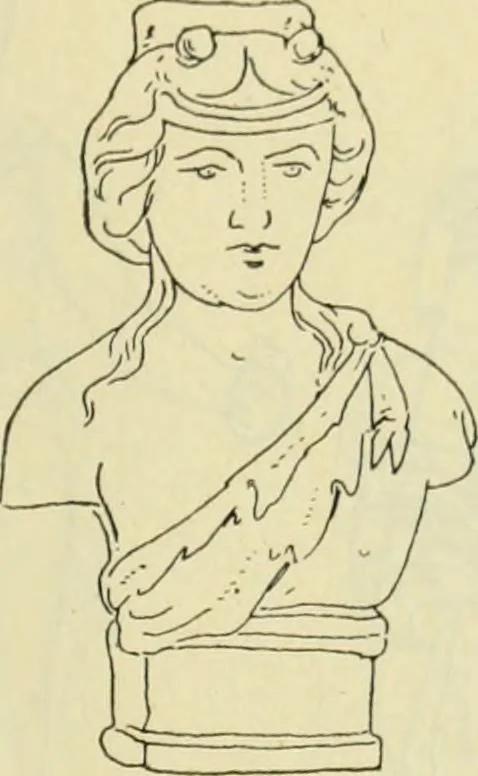 An illustration from Répertoire de la statuaire grecque et romaine, 1908, leaf 100