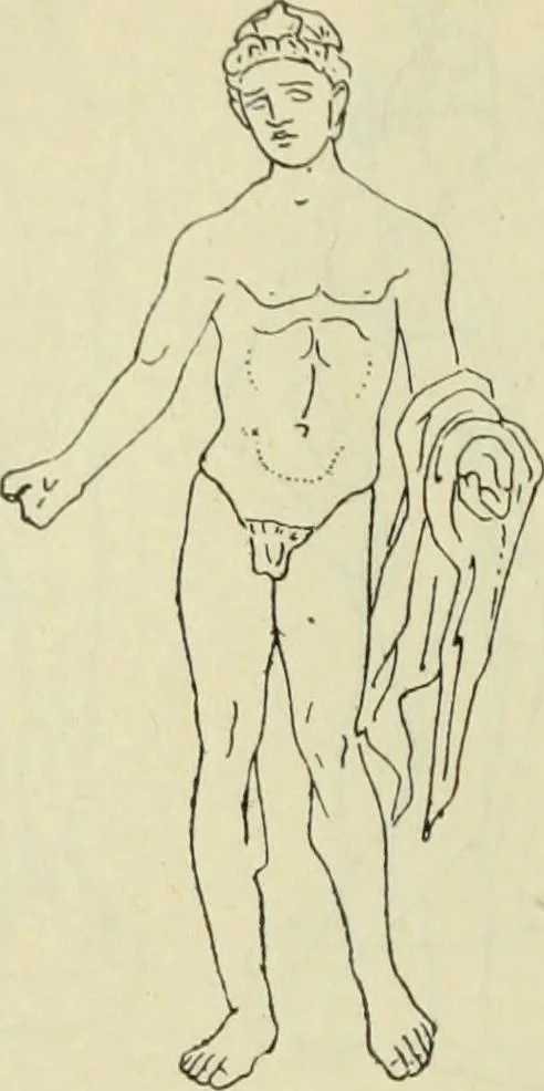 An illustration from Répertoire de la statuaire grecque et romaine, 1908, leaf 103
