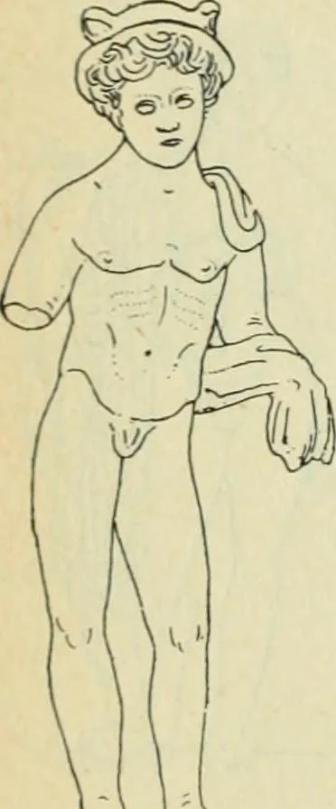 An illustration from Répertoire de la statuaire grecque et romaine, 1908, leaf 103
