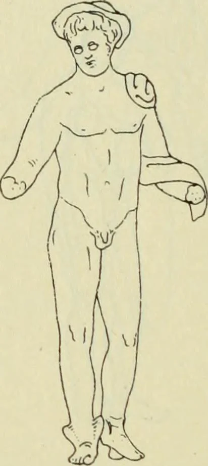 An illustration from Répertoire de la statuaire grecque et romaine, 1908, leaf 103