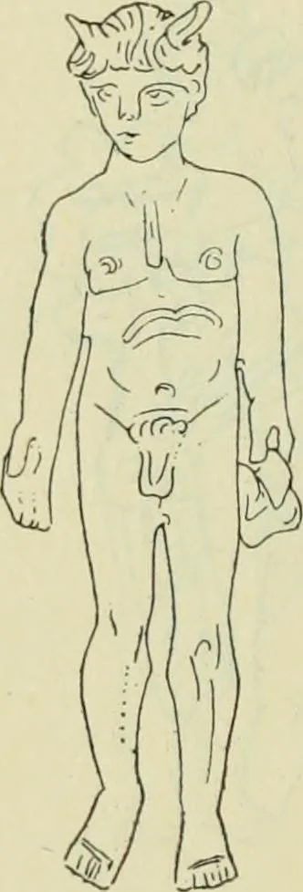 An illustration from Répertoire de la statuaire grecque et romaine, 1908, leaf 105