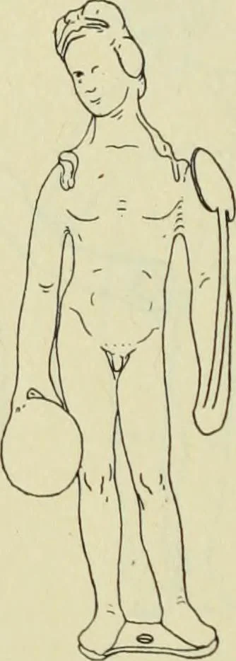 An illustration from Répertoire de la statuaire grecque et romaine, 1908, leaf 105