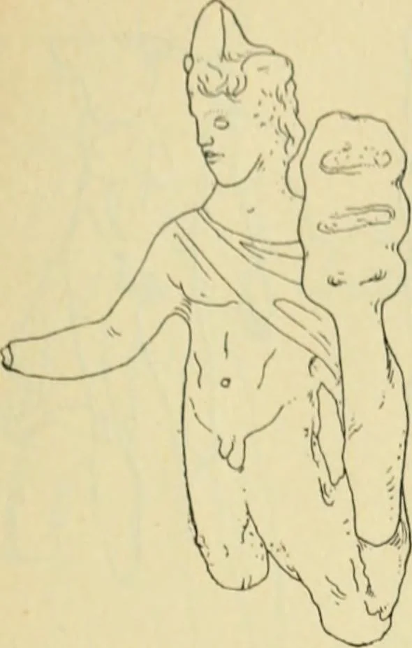 An illustration from Répertoire de la statuaire grecque et romaine, 1908, leaf 106