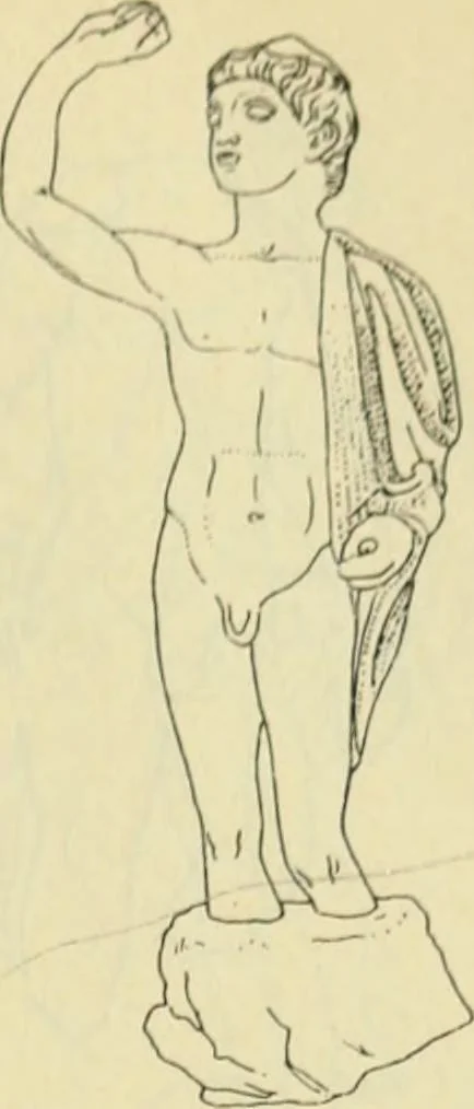 An illustration from Répertoire de la statuaire grecque et romaine, 1908, leaf 106