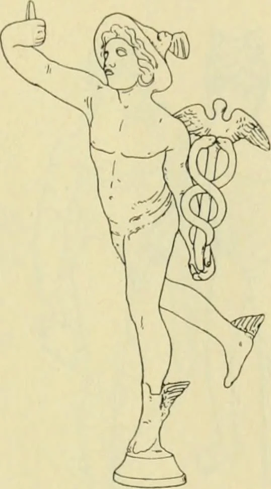 An illustration from Répertoire de la statuaire grecque et romaine, 1908, leaf 106