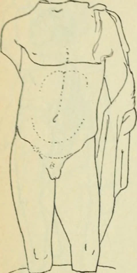 An illustration from Répertoire de la statuaire grecque et romaine, 1908, leaf 107