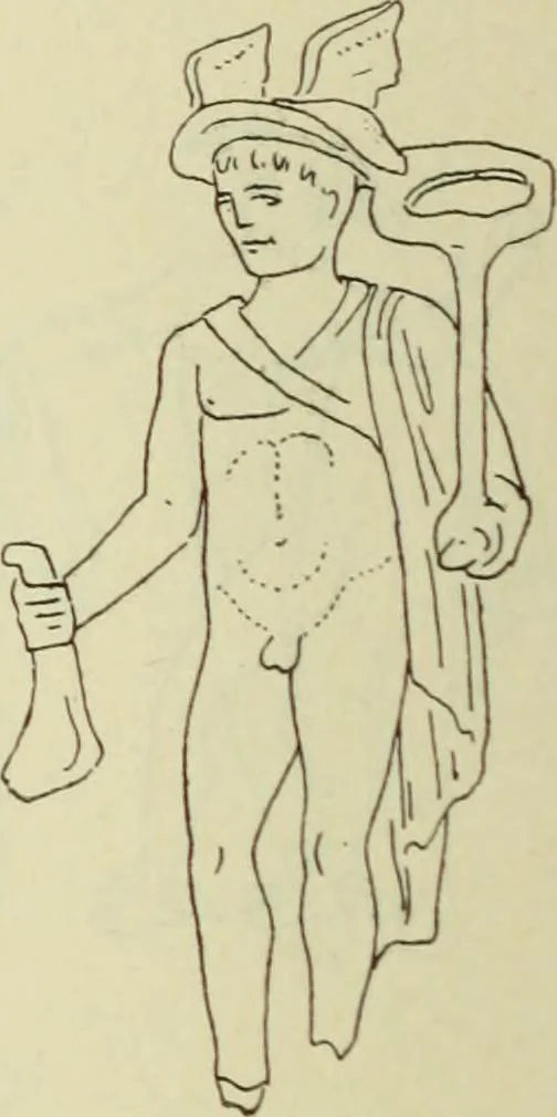 An illustration from Répertoire de la statuaire grecque et romaine, 1908, leaf 107