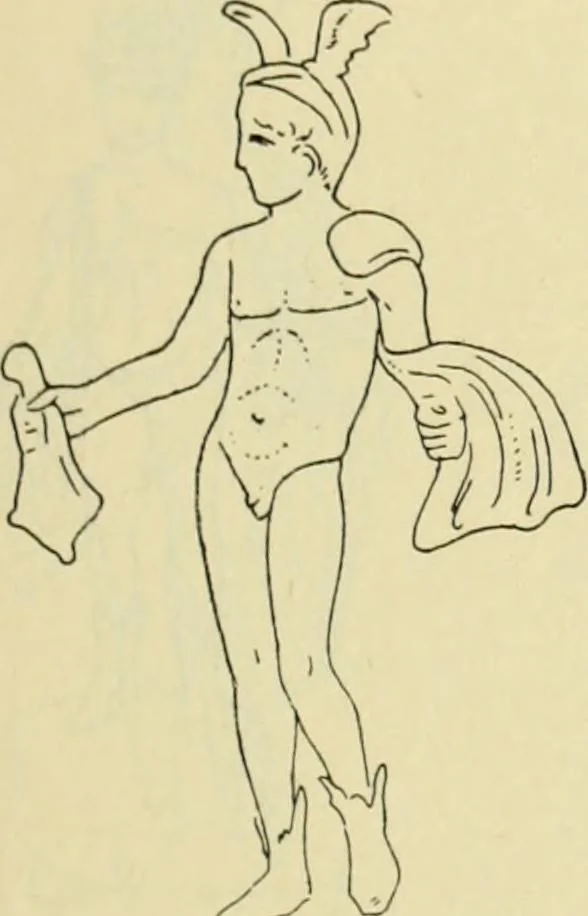 An illustration from Répertoire de la statuaire grecque et romaine, 1908, leaf 108
