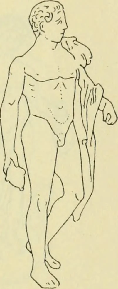 An illustration from Répertoire de la statuaire grecque et romaine, 1908, leaf 108