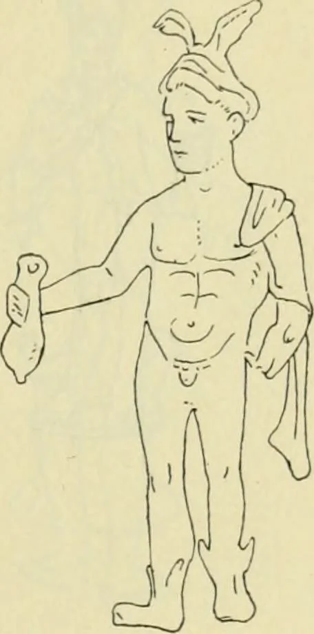 An illustration from Répertoire de la statuaire grecque et romaine, 1908, leaf 108