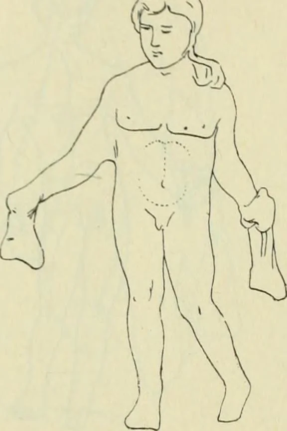 An illustration from Répertoire de la statuaire grecque et romaine, 1908, leaf 109