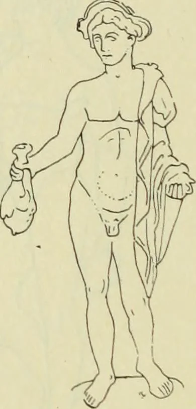 An illustration from Répertoire de la statuaire grecque et romaine, 1908, leaf 109