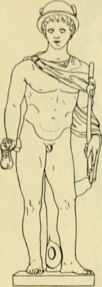 An illustration from Répertoire de la statuaire grecque et romaine, 1908, leaf 110