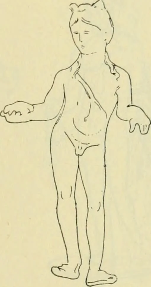 An illustration from Répertoire de la statuaire grecque et romaine, 1908, leaf 110
