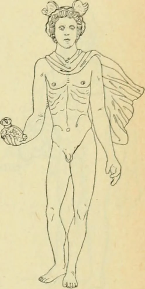 An illustration from Répertoire de la statuaire grecque et romaine, 1908, leaf 110