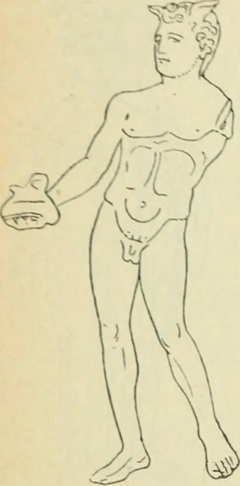 An illustration from Répertoire de la statuaire grecque et romaine, 1908, leaf 111