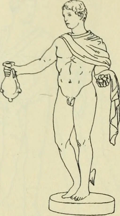 An illustration from Répertoire de la statuaire grecque et romaine, 1908, leaf 111