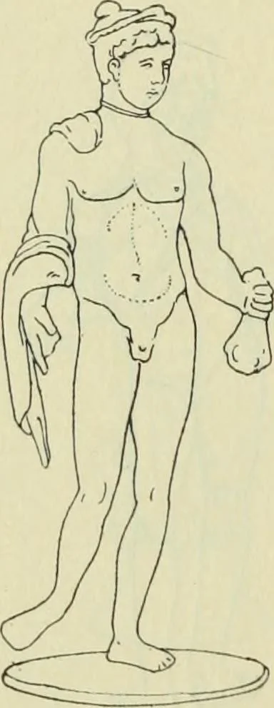 An illustration from Répertoire de la statuaire grecque et romaine, 1908, leaf 111