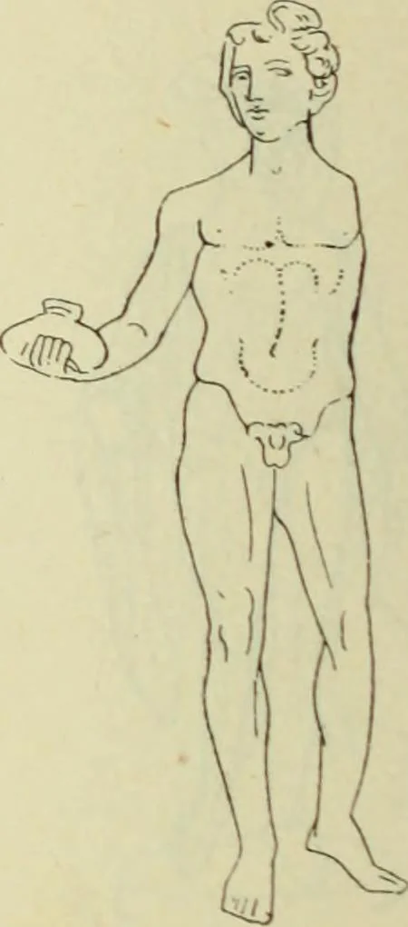 An illustration from Répertoire de la statuaire grecque et romaine, 1908, leaf 111