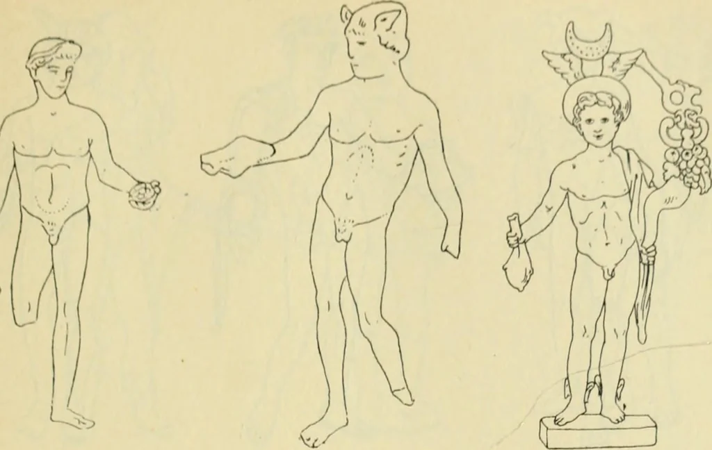 An illustration from Répertoire de la statuaire grecque et romaine, 1908, leaf 112