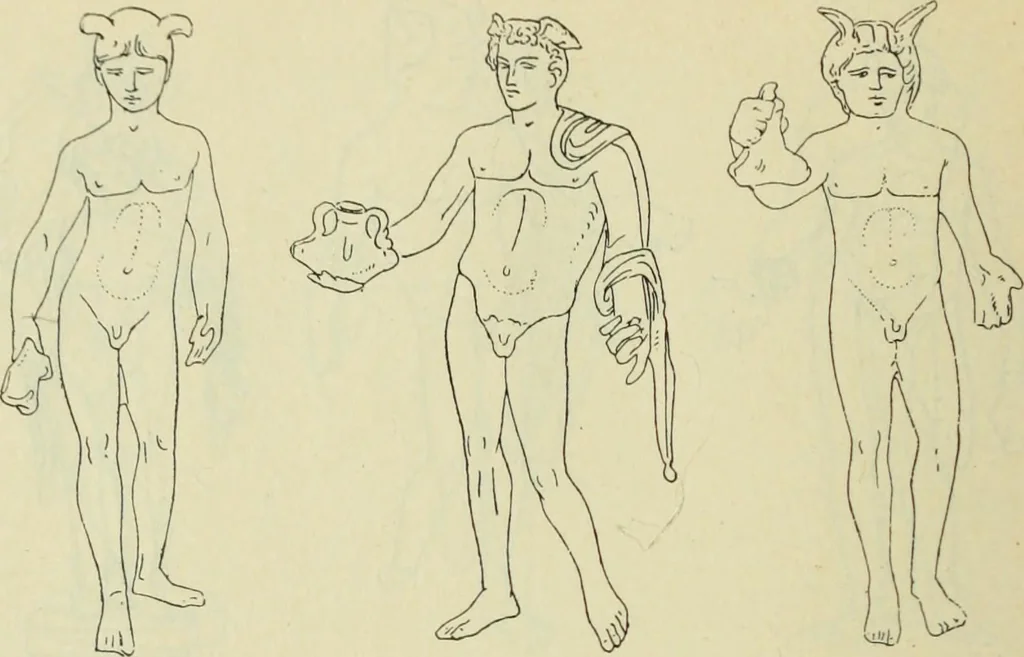 An illustration from Répertoire de la statuaire grecque et romaine, 1908, leaf 113