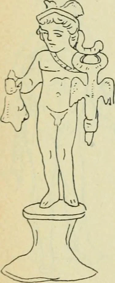 An illustration from Répertoire de la statuaire grecque et romaine, 1908, leaf 113