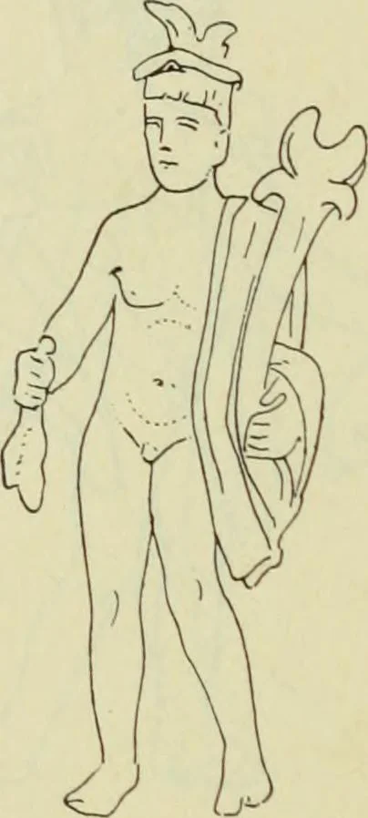 An illustration from Répertoire de la statuaire grecque et romaine, 1908, leaf 113