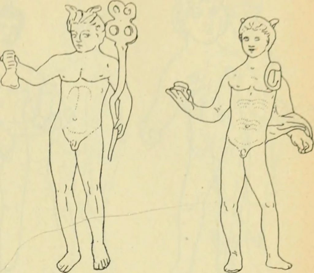 An illustration from Répertoire de la statuaire grecque et romaine, 1908, leaf 114