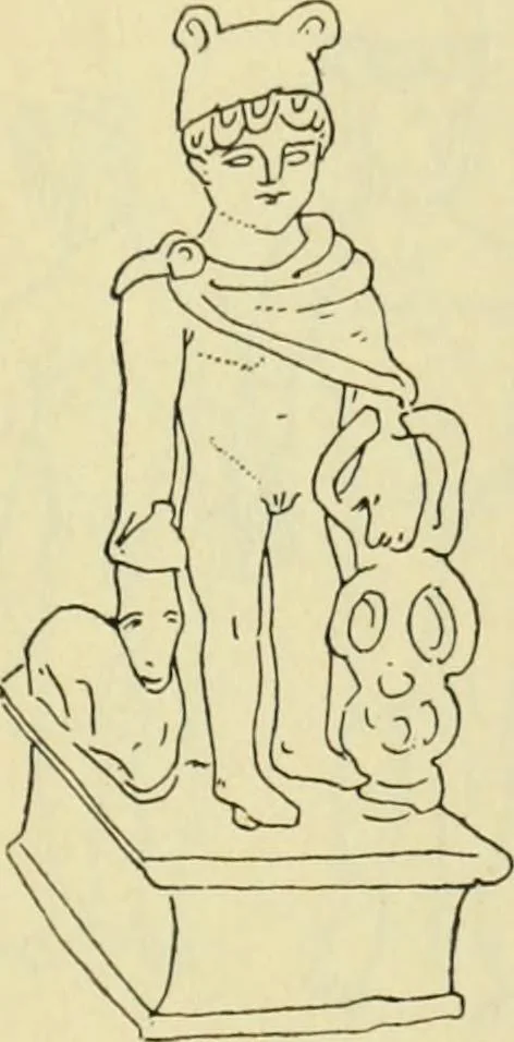 An illustration from Répertoire de la statuaire grecque et romaine, 1908, leaf 114