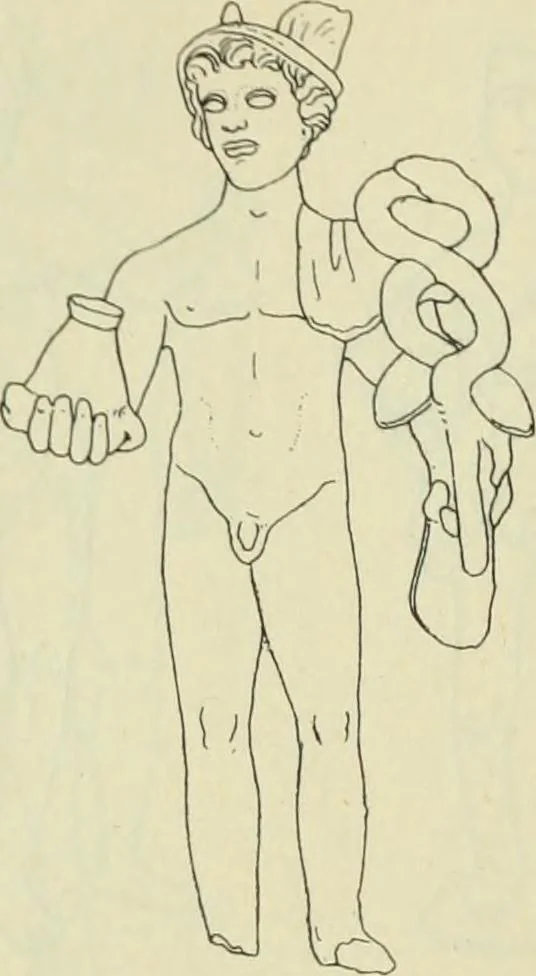 An illustration from Répertoire de la statuaire grecque et romaine, 1908, leaf 115