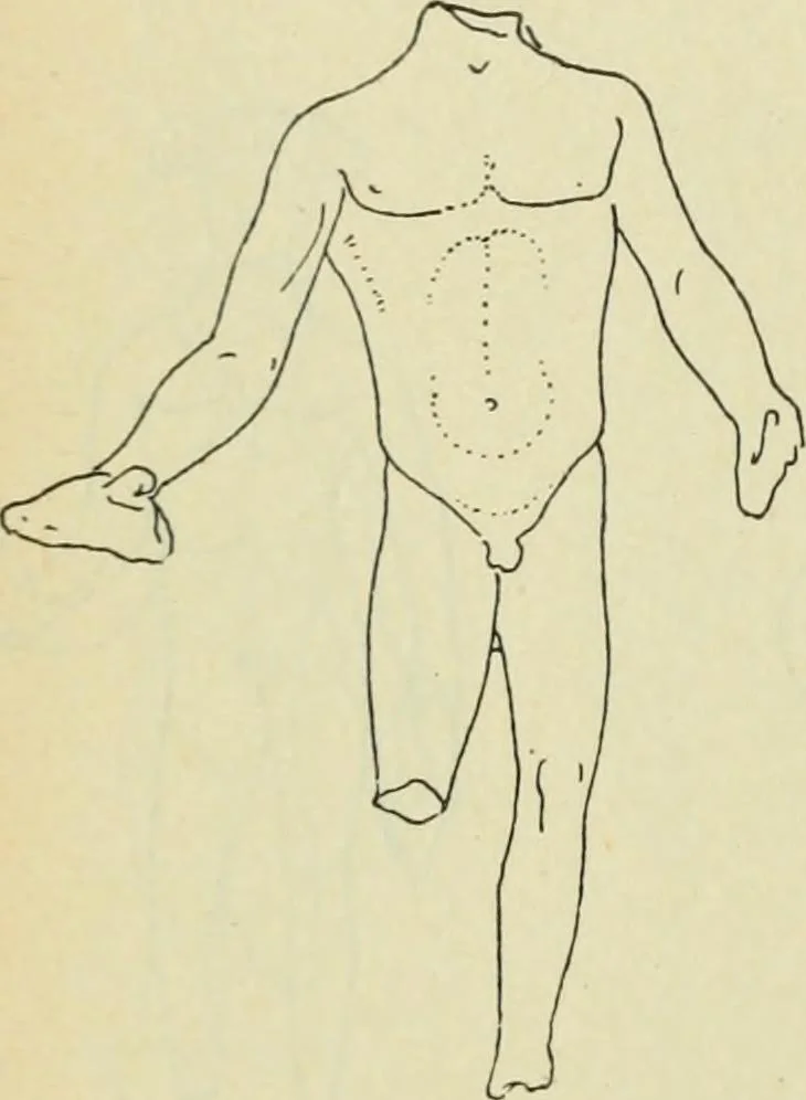 An illustration from Répertoire de la statuaire grecque et romaine, 1908, leaf 117