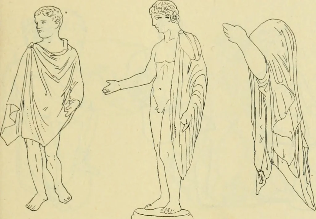 An illustration from Répertoire de la statuaire grecque et romaine, 1908, leaf 118