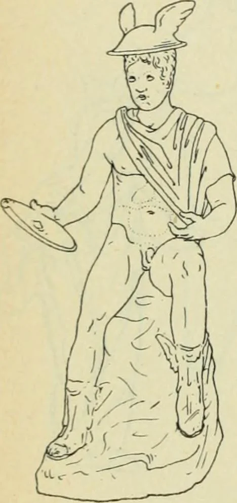 An illustration from Répertoire de la statuaire grecque et romaine, 1908, leaf 119