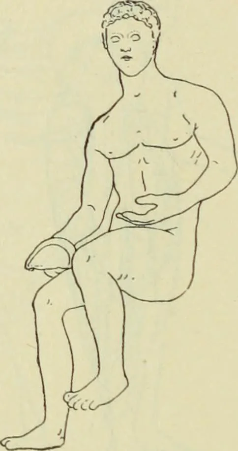 An illustration from Répertoire de la statuaire grecque et romaine, 1908, leaf 119