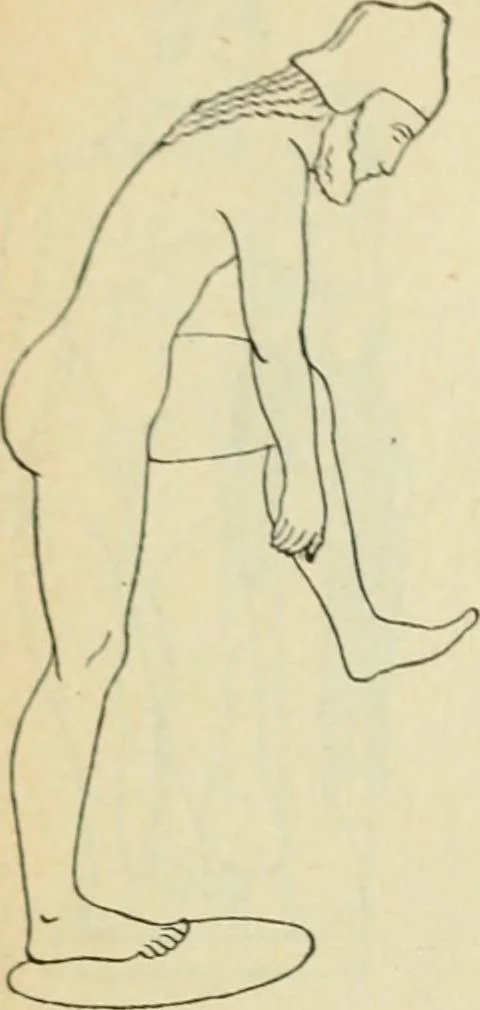 An illustration from Répertoire de la statuaire grecque et romaine, 1908, leaf 123