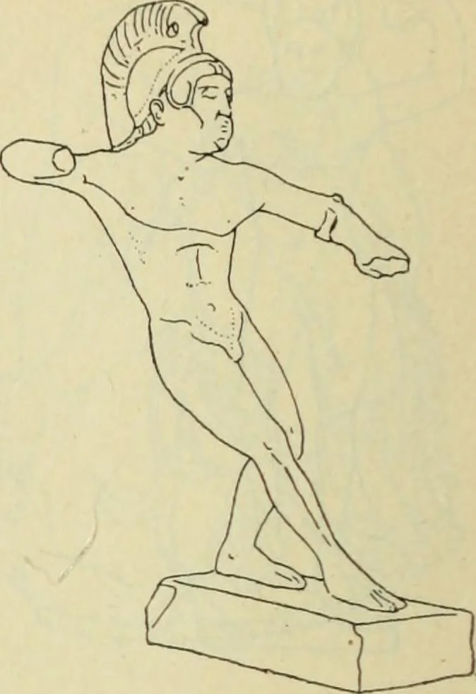 An illustration from Répertoire de la statuaire grecque et romaine, 1908, leaf 123