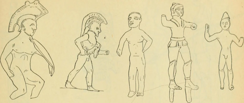 An illustration from Répertoire de la statuaire grecque et romaine, 1908, leaf 124